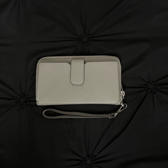 Light Gray Michael Kors Wallet - Picture 2 of 3